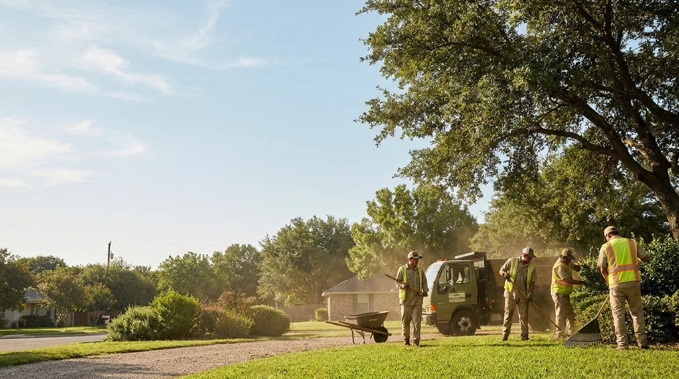 Landscaping in Flower Mound, TX near me